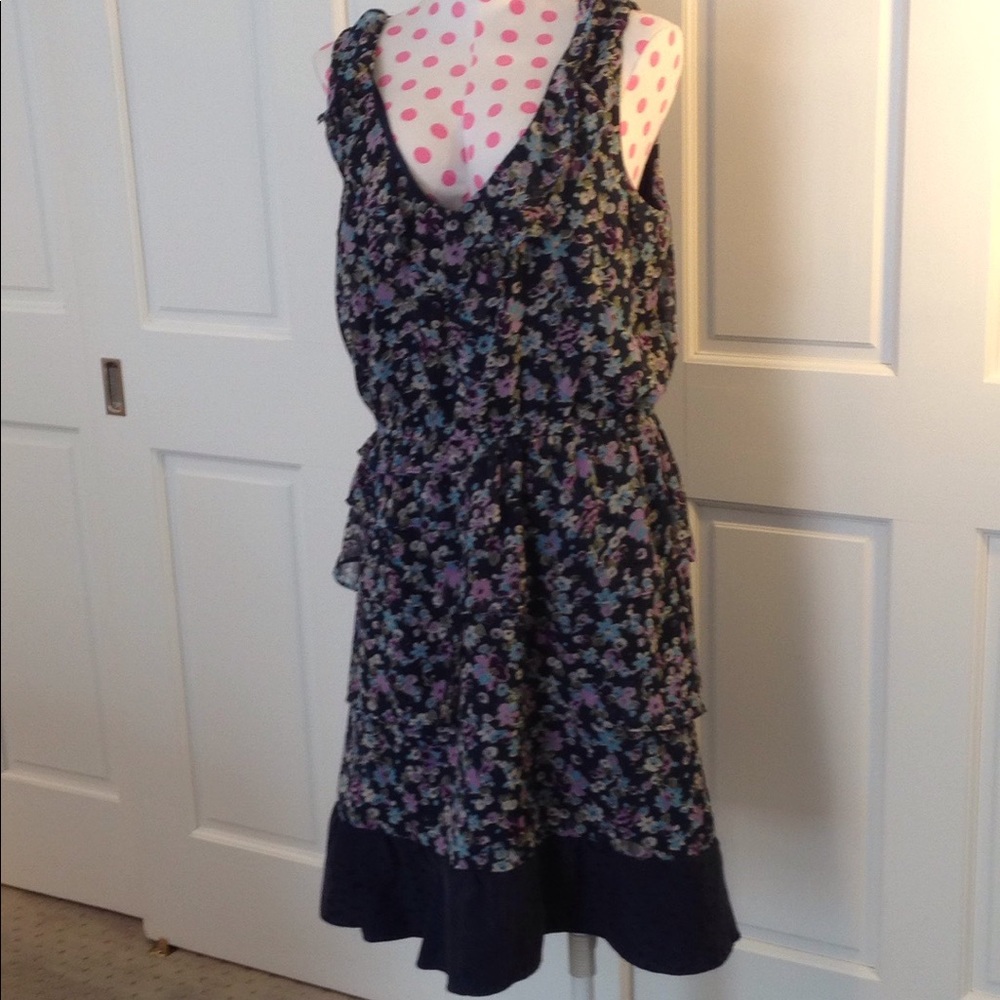 Layers of ruffles sheer dress